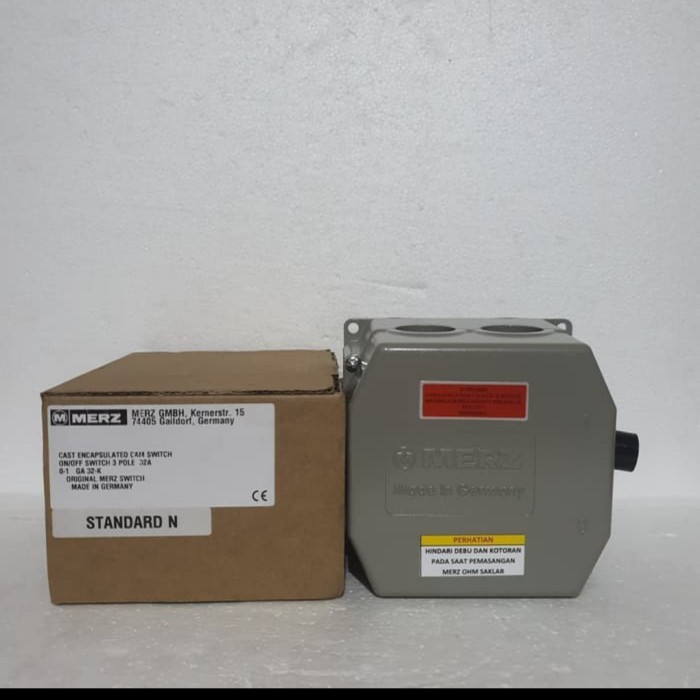 [New] Cos/ Ohm Saklar 3 Pole 32A Merz Limited