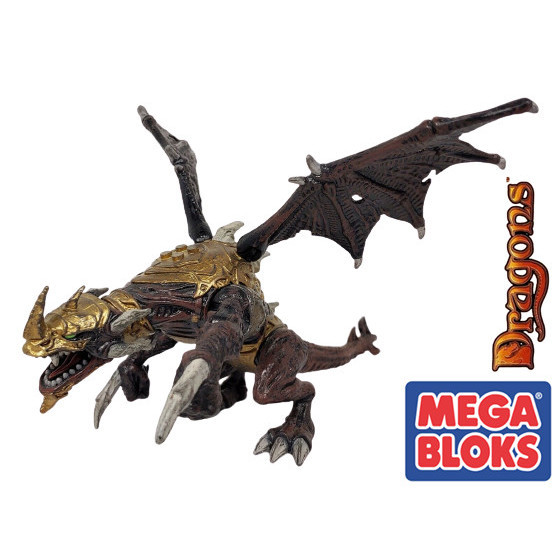 [Ori] Mega Bloks Dragons Rutilus Terbatas