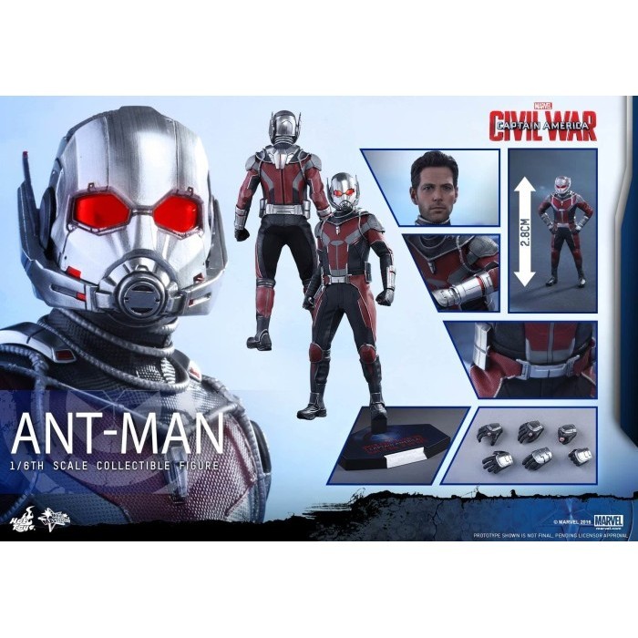[Ori] Hot Toys Antman / Ant Man Civil War Mms 362 Terbaru
