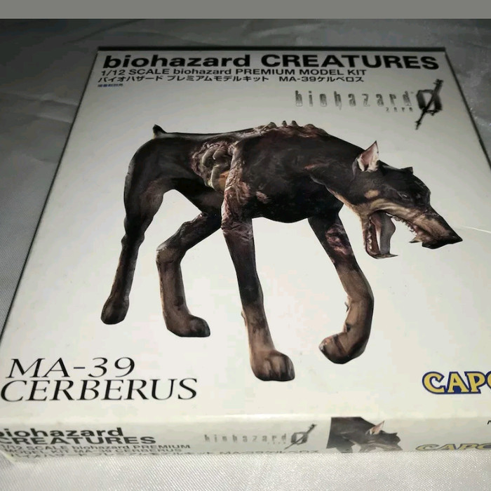 [Original] 1/12 Biohazard Creatures Ma-39 Cerberus Model Kit Premium Mokit Terbatas