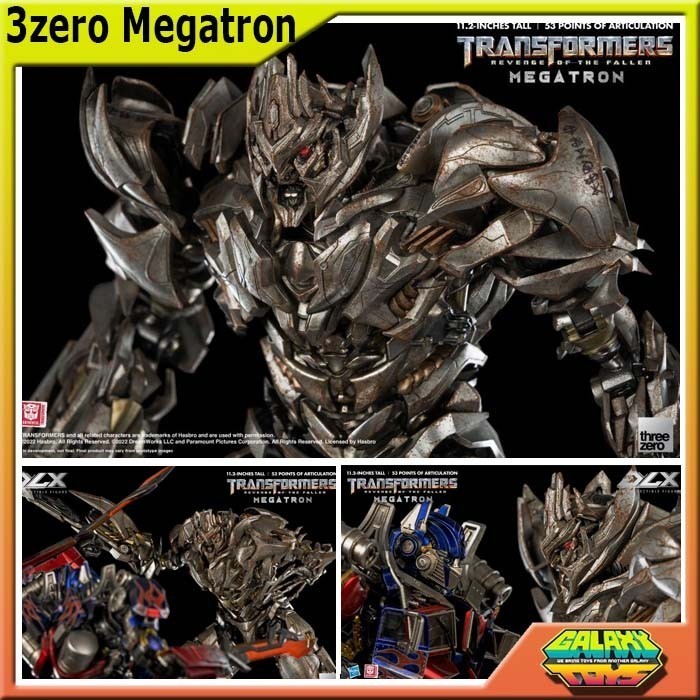 [Original] Threezero Dlx Megatron Transformers Revenge Of The Fallen Rotf 3Z 3A Diskon