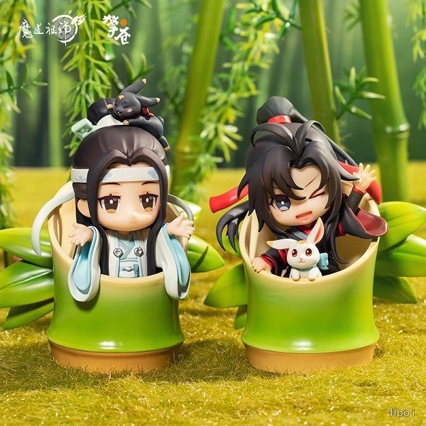 [Original] [Set Of 2] Mini Figure Wei Wuxian  Lan Wangji 9Cm Limited