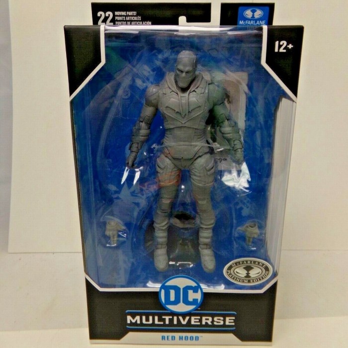 [Original] Mcfarlane Toys Dc Multiverse Red Hood Platinum Edition Gotham Knights Berkualitas