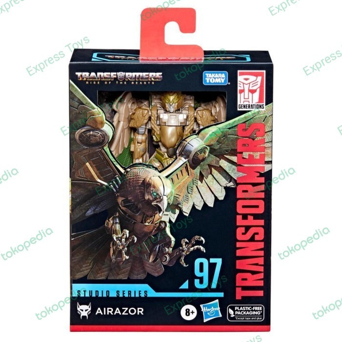 [Original] Hasbro Transformers Studio Series Deluxe 97 Airazor Action Figure Limited