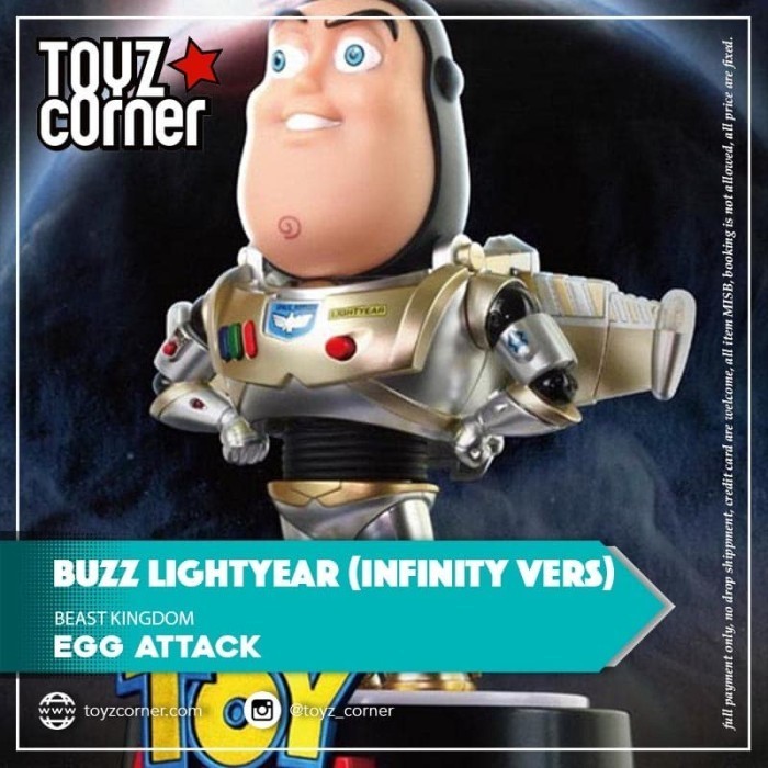 [Original] Beast Kingdom Egg Attack Buzz Lightyear Infinity Version Diskon