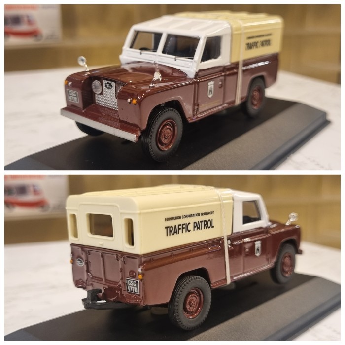 [Original] 1:43 Corgi Vanguards Land Rover Series Ii Edinburgh Ct Trafficpatrol Diskon