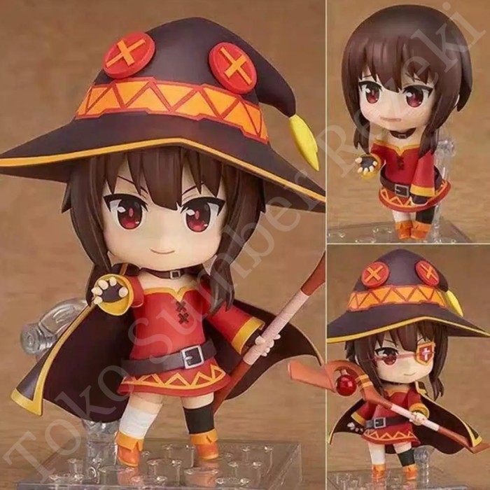 [Original] Action Figure Megumin Konosuba Nendoroid Miniature God Blessing Kono Terbaru
