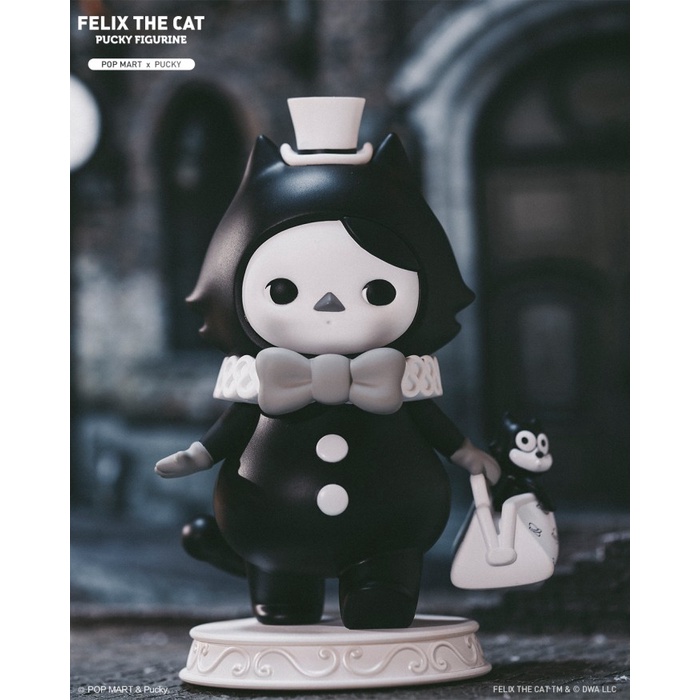 [Original] Pop Mart Felix The Cat Pucky Figurine Terbaru