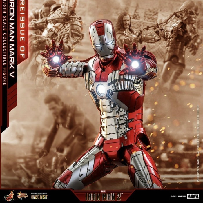 [Ori] Hot Toys Ironman/Iron Man Mark V/Mark 5 Terbatas