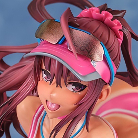 [Original] [Cast Off] Pvc Figure 1/6 Erika Kuramoto - Beach Volleyball Ver. Terbatas