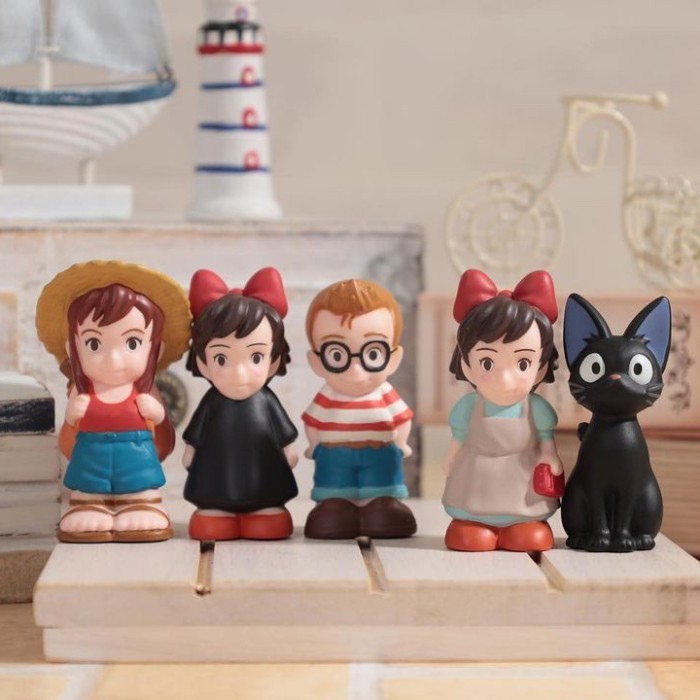 [Original] Figure Set Ghibli Yubin Ningyou Kiki'S Delivery Service Diskon