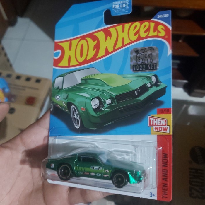 [Original] Hot Wheels Super Treasure Hunt 81 Camaro Factory Sealed 2022 Terbaru