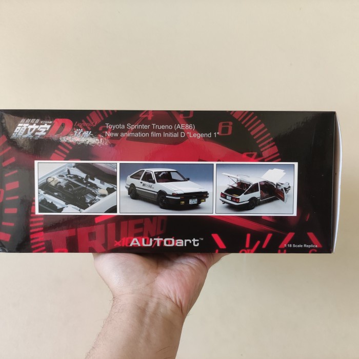 [Original] Autoart Initial D Toyota Sprinter Ae86 Legend 1 Diskon