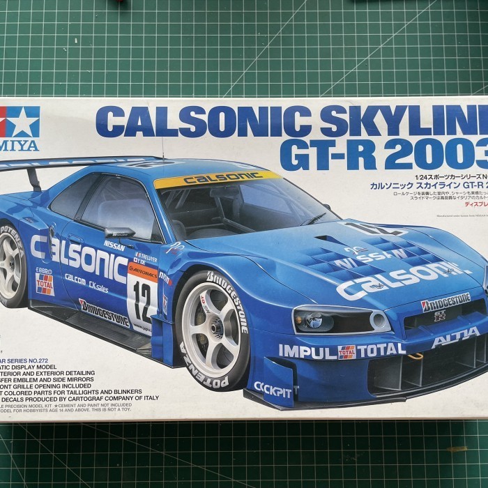 [Original] Tamiya 1/24 Calsonic Skyline Gt-R 2003 No Aoshima Fujimi Diskon