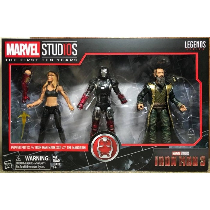 [Ori] [Hasbro] 3-Pack Marvel Legends - Pepper Potts Hot Rod Mandarin Terbaru