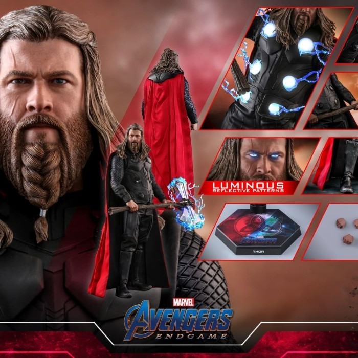 [Original] Hot Toys Thor End Game / Fat Thor End Game Mms 557 Terbaru