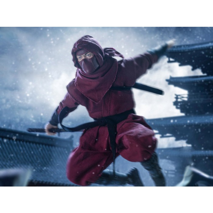 [Original] 6Inch X Vtoys 1/12 Shadow Red Ninja Diskon