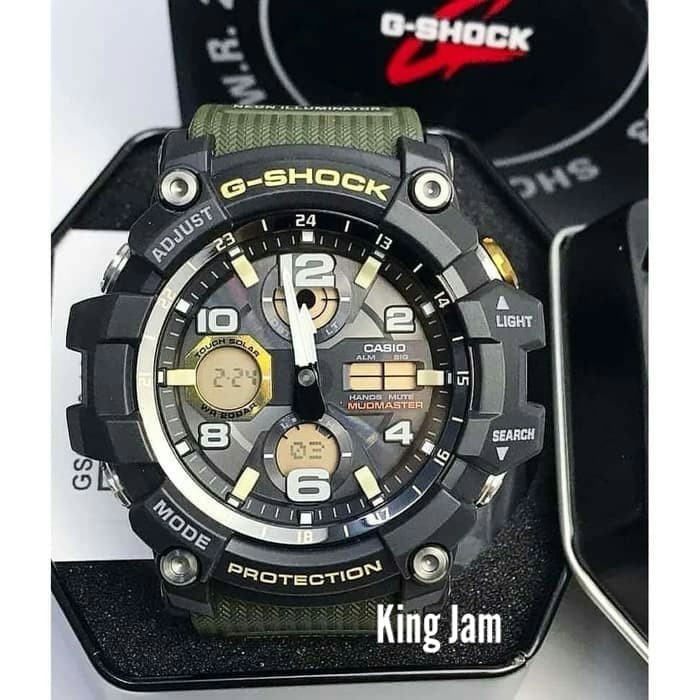 ✅New Jam Tangan Pria Casio G-Shock Gsg-100-1A3Dr/ Gsg-100-1A3 Original Limited