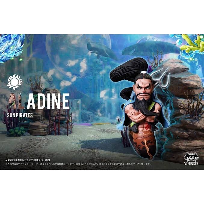 [Original] Yz Studio Wcf Resin Aladine / One Piece Terbaru