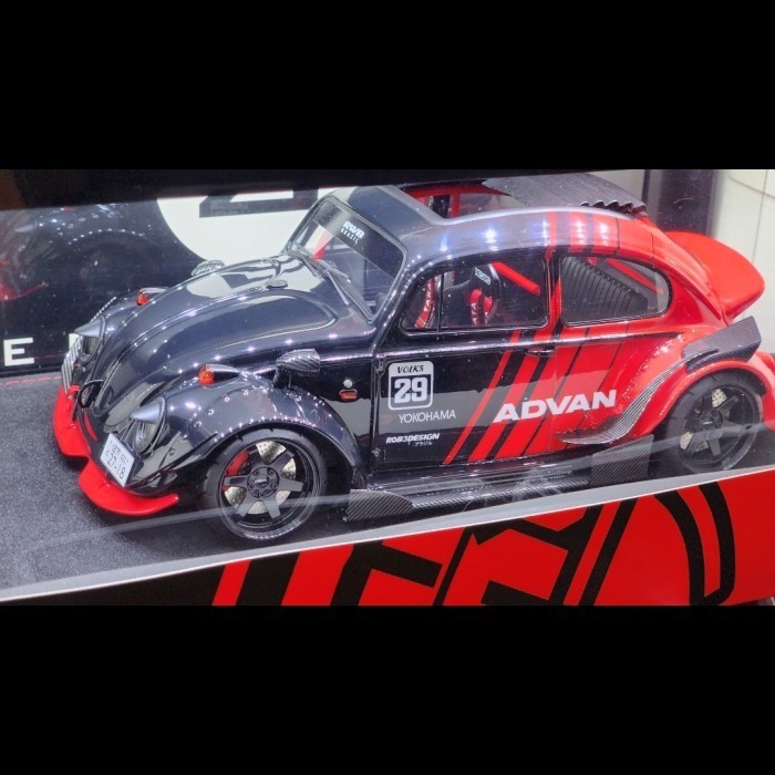 [Original] Mce Vw Beetle Rwb Advan 1 18 Full Sealed Diecast Berkualitas