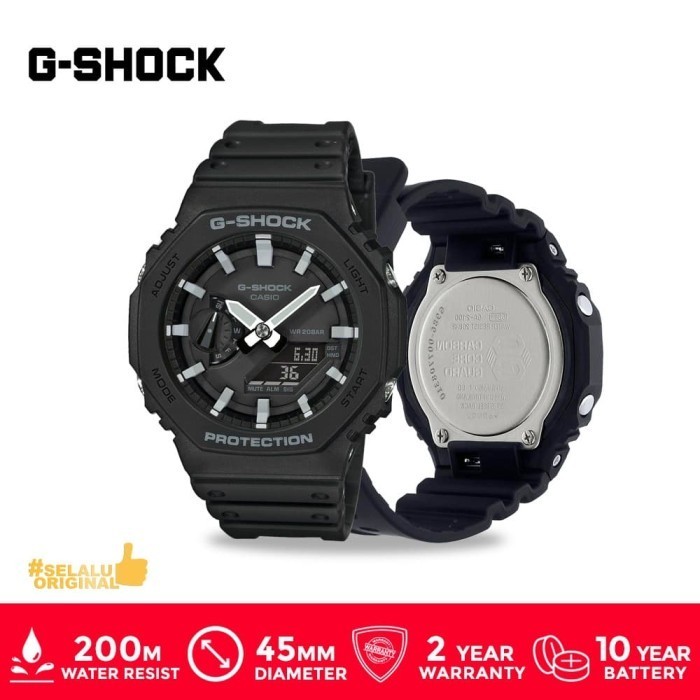 ✅New Casio G-Shock Ga-2100-1Adr/Ga21001Adr/Ga-2100 Original Terbatas