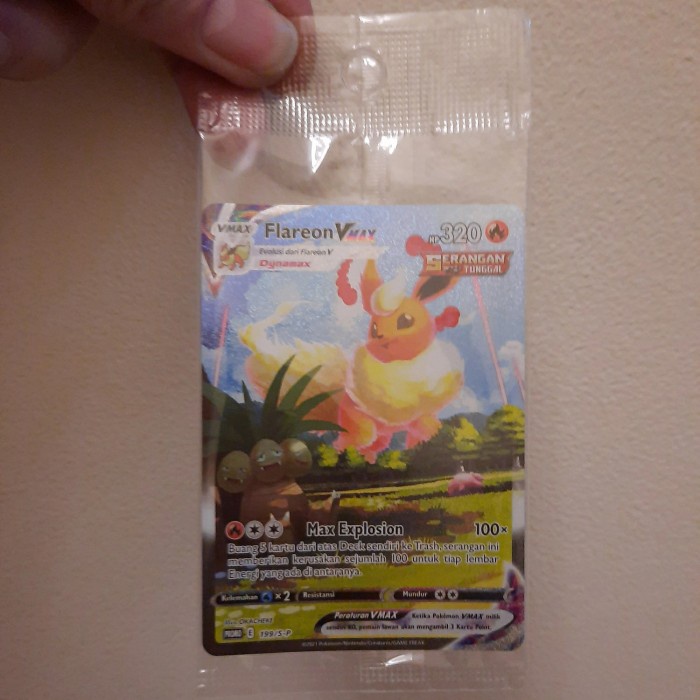 ✅Baru Flareon Vmax Indonesia Promo Turnamen Sealed Terbatas