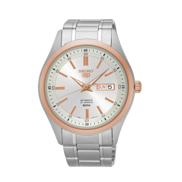 ✅New Ori Jam Tangan Seiko Snkn90K1 Jam Tangan Pria Rantai Stainless Steel Diskon