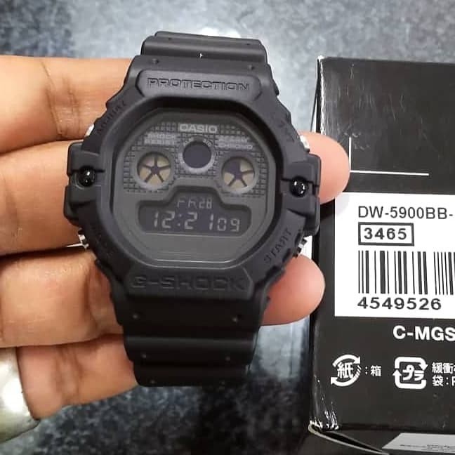 ✅New Casio G-Shock Dw-5900Bb Original Garansi Resmi Dw5900Bb Dw5900 Diskon