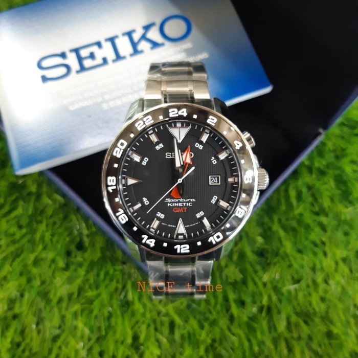 ✅New Jam Tangan Pria Seiko Sportura Kinetic Limited