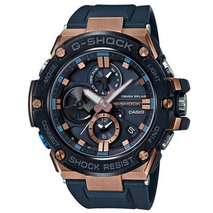 ✅New Ori Casio G-Shock Gst-B100G-2Adr / Gst-B100G-2A Tough Solar Original Terbaru