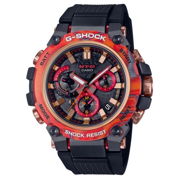 ✅Original Casio Original G-Shock Flare Red Mtg-B3000Fr-1A Mtg B3000Fr 1A Pria La Terbatas