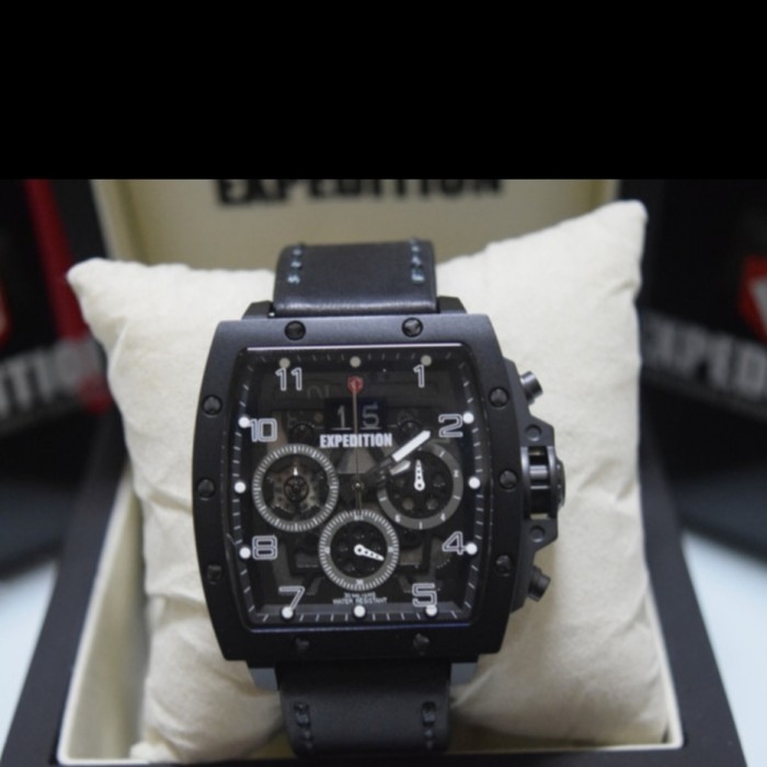 ✅Original Jam Tangan Expedition Pria Original E6659 Black Original 100 Diskon