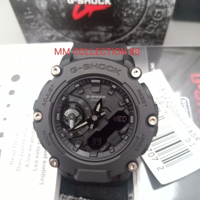 ✅New Ori Casio G-Shock Ga-2200Bb-1Adr Gshock Ga2200Bb-1Adr Ga2200 Berkualitas