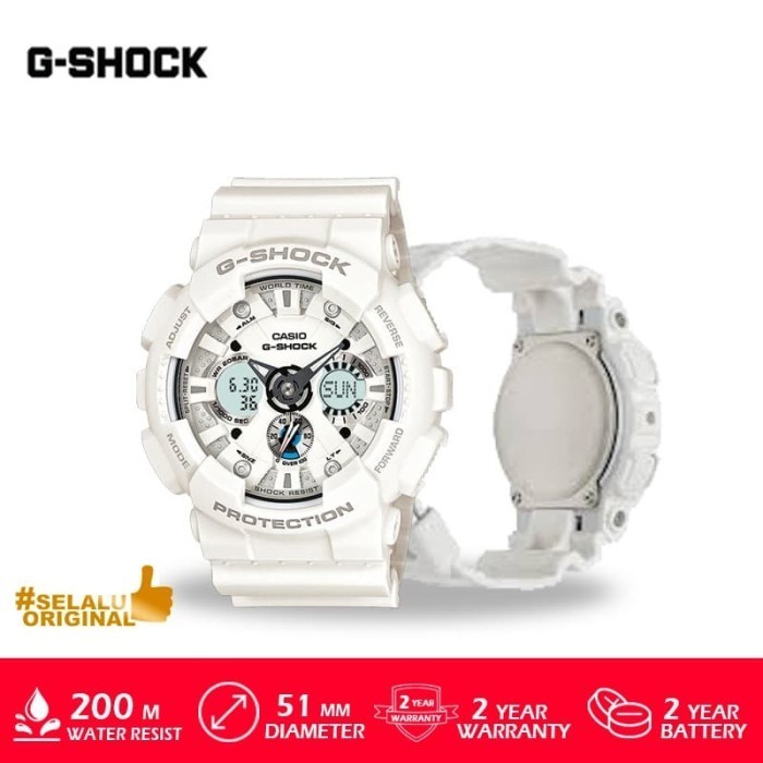 ✅Ready Casio G-Shock Ga-120A-7Adr / Ga 120A 7Adr / Ga120A Original Terbatas