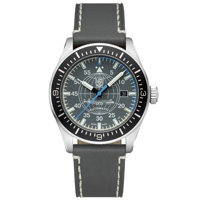 ✅Original Luminox 9602 Air Automatic Constellation 42Mm Pilot Watch Swiss Made Diskon