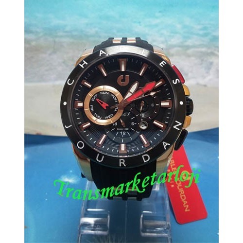 ✅Ready Jam Tangan Pria Charles Jourdan Cj1034-1532M Original Garansi Resmi Berkualitas