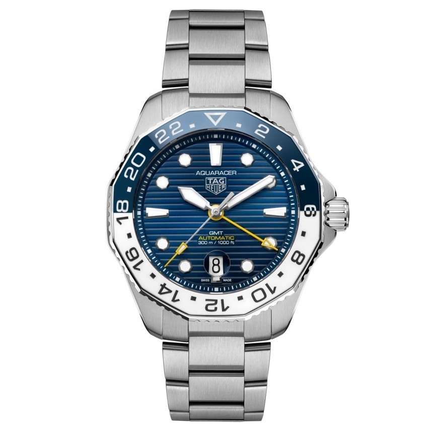 ✅Original Tag Heuer Aquaracer Professional 300 Gmt Automatic 43Mm Wbp2010.Ba0632 Diskon