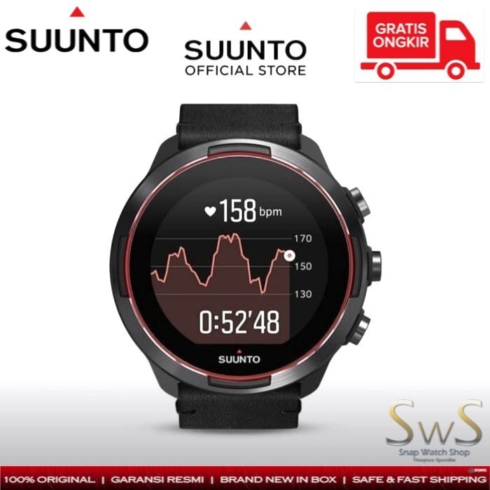 ✅Sale Suunto 9 / Suunto9 - Baro Red Original Berkualitas