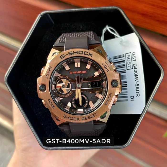 ✅Sale Casio G-Shock Gst-B400Mv-5Adr Gst-B400Mv-5 Pria Original Ori Berkualitas