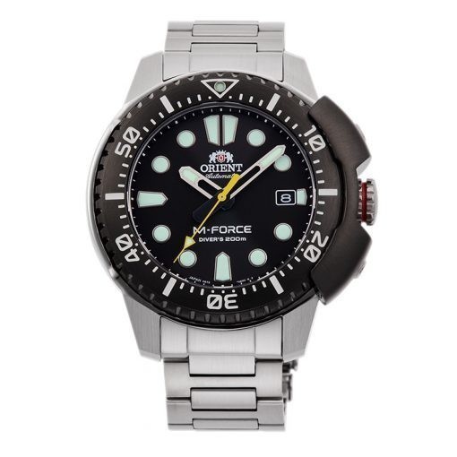 ✅Ready Orient M-Force Ra-Ac0L01B Diver 200M Black Dial Original Terbatas