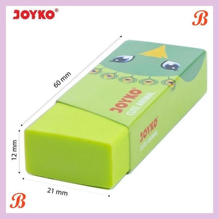 

| KG | JOYKO ERASER KID PENGHAPUS JOYKO BESAR MOTIF HEWAN LUCU ER-116 [20PCS]