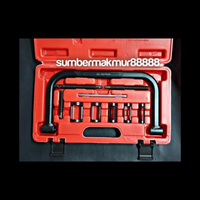 Perkakas Treker Klep Set Tjap Mata Valve Spring Compressor