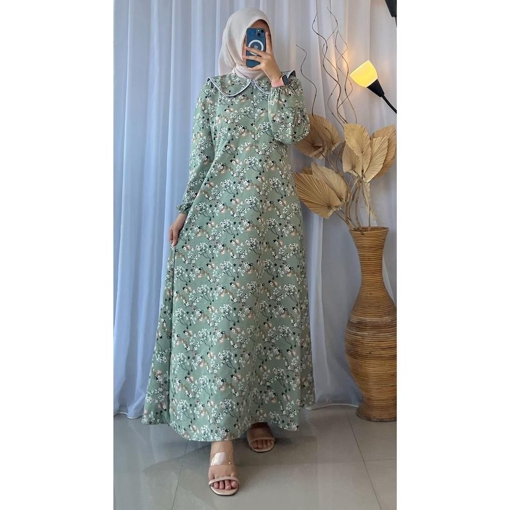 Zahra Long Dress | Dress Shakila Motif Grosir