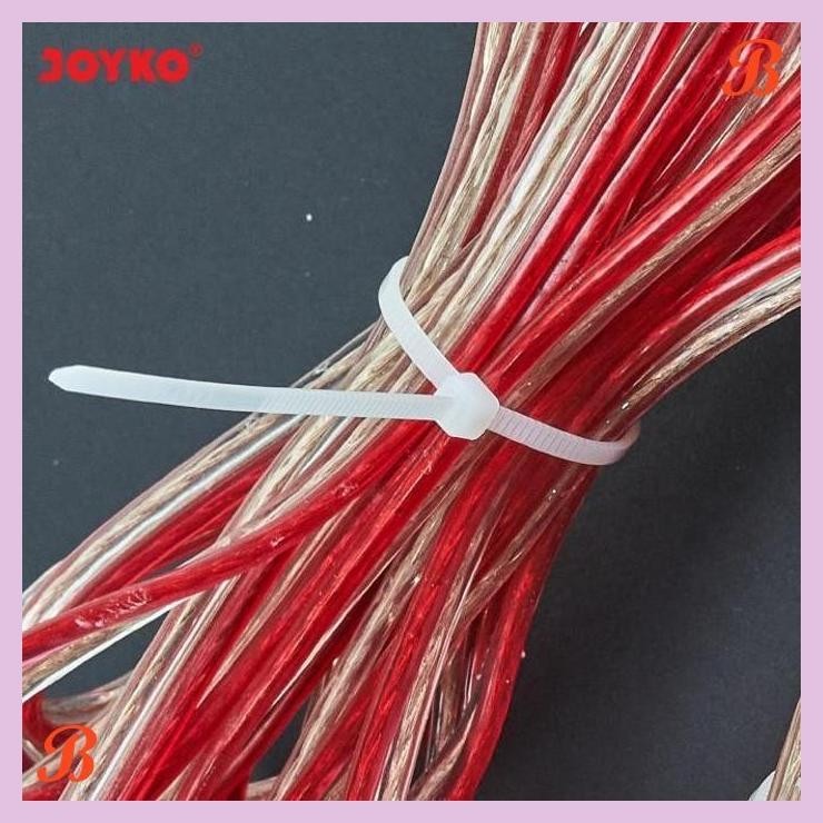 

| KG | JOYKO CABLE TIE 100PCS KABEL TIS SEGEL MAKANAN PENGIKAT JOYKO CBT-10