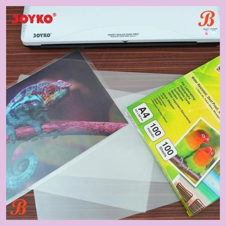 

| KG | JOYKO LAMINATING FILM A4 PLASTIK FILM LAMINATING A4 LF100-2231