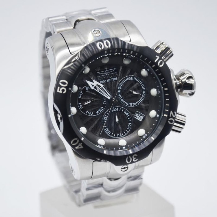 ✅Ori Jam Tangan Pria Invicta 23888 Rantai Silver Original Swiss Made Terbaru