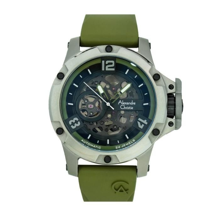 ✅Ori Alexandre Christie 6295Mt Hijau Automatic Limited Edition Original Limited