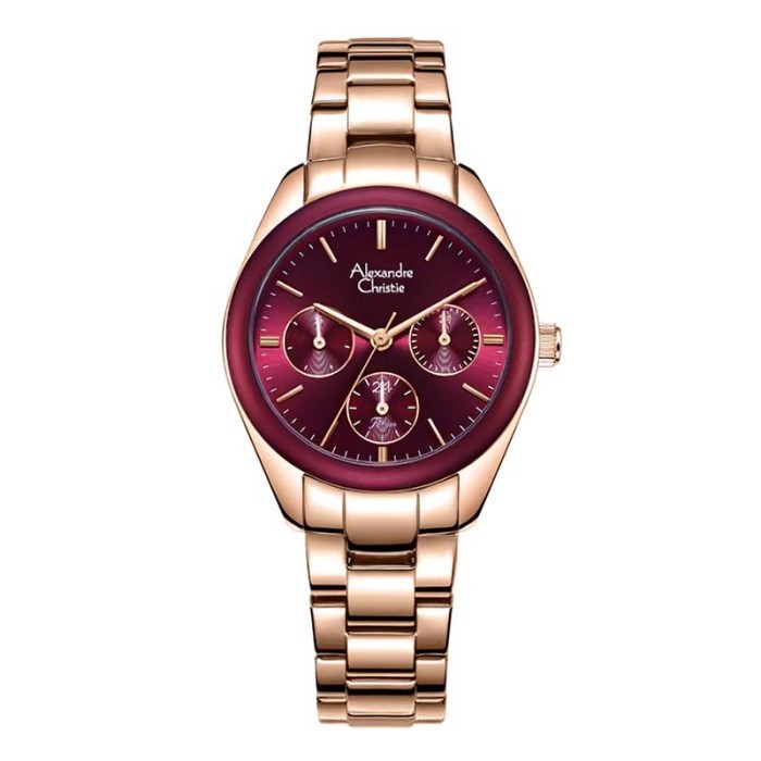 ✨Baru Jam Tangan Alexander Christie Wanita Original 2A85 L4 Ac2A85L4 Ng Limited