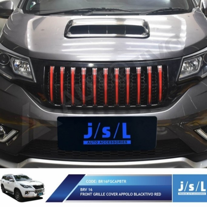 ✨New Ori Grill Depan Honda Brv Apollo Red/Merah Terbaru
