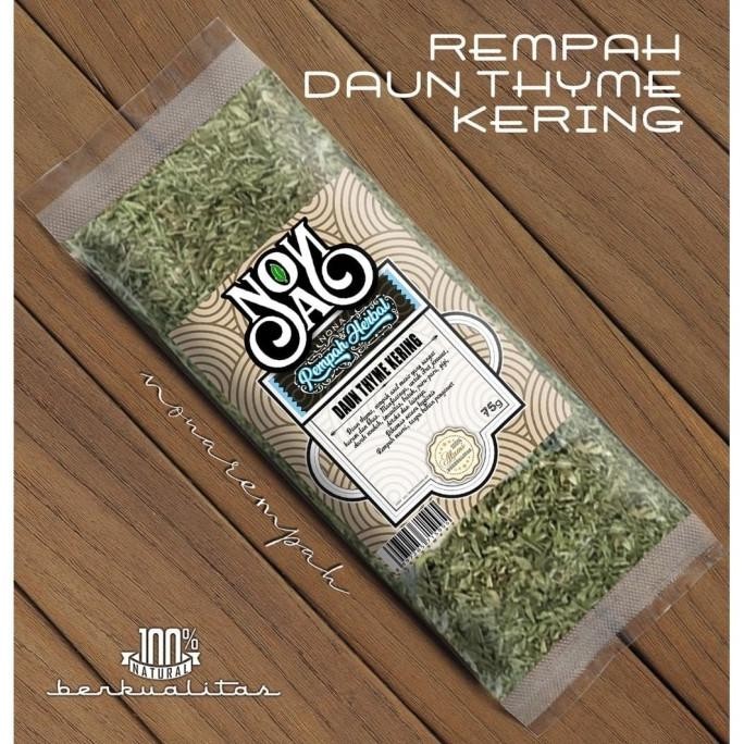 

Termurah Daun Thyme Pack 75 Gram Rempah Natural Alami